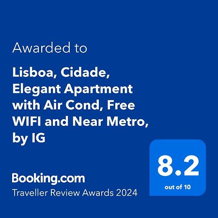 Lisboa, Cidade, Elegant Apartment With Air Cond, Free Wifi And Near Metro, By Ig Ngoại thất bức ảnh